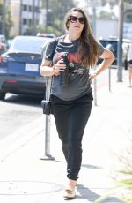 Pregnant ASHLEY GREENE Arrives at an Office Building in Los Angeles 07/05/2022