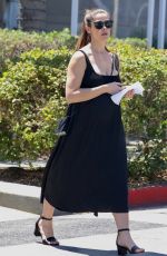 Pregnant ASHLEY GREENE Out and About in Beverly Hills 07/27/2022