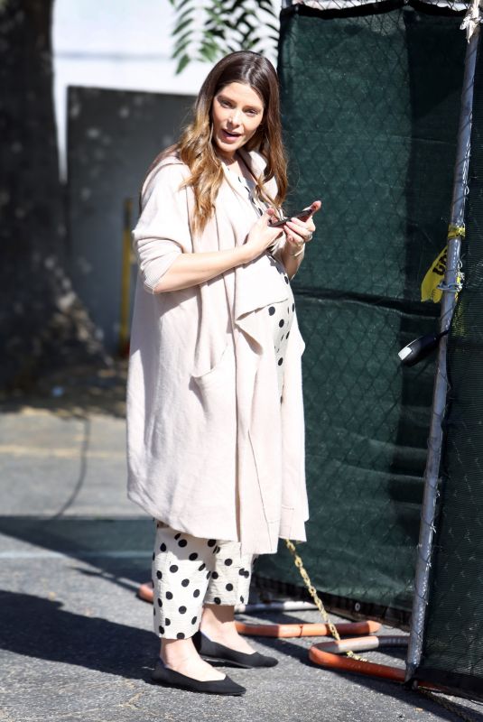 Pregnant ASHLEY GREENE Out in Sherman Oaks 07/20/2022
