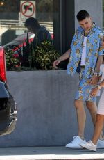 Pregnant KATYA ELISE HENRY and Tyler Herro Out with Their Baby in in Los Angeles 07/12/2022