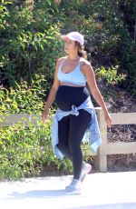 Pregnant LEONA LEWIS and Dennis Jauch Out Hikinig Hollywood Hills 06/29/2022