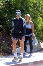 Pregnant LEONA LEWIS and Dennis Jauch Out Hikinig Hollywood Hills 06/29/2022