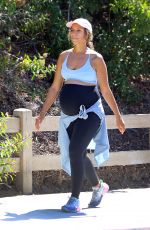 Pregnant LEONA LEWIS and Dennis Jauch Out Hikinig Hollywood Hills 06/29/2022