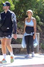 Pregnant LEONA LEWIS and Dennis Jauch Out Hikinig Hollywood Hills 06/29/2022