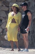 PRIYANKA CHOPRA and Nick Jonas on the Beach in Cabo 07/20/2022