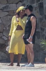 PRIYANKA CHOPRA and Nick Jonas on the Beach in Cabo 07/20/2022