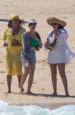 PRIYANKA CHOPRA Out with Friends at a Beach in Cabo 07/17/2022