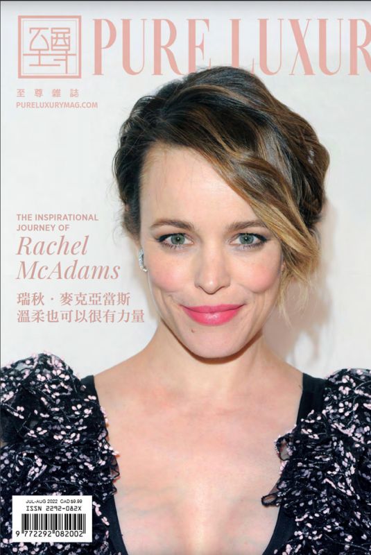 RACHEL MCADAMS in Pure Luxury Magazine, July/August 2022