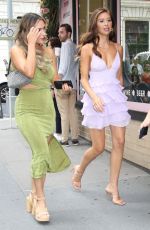 RACHEL RECCHIA and GABBY WINDEY at Cafe Serafina in New York 07/07/2022