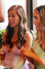 RACHEL RECCHIA and GABBY WINDEY at Cafe Serafina in New York 07/07/2022