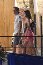 RAINEY QUALLEY and Lewis Pullman on Vacation in Portofino 07/11/2022