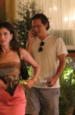 RAINEY QUALLEY and Lewis Pullman Out for Dinner in Portofino 07/11/2022