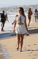 RENEE ASH Out at Hermosa Beach 07/13/2022