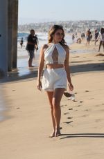 RENEE ASH Out at Hermosa Beach 07/13/2022