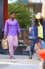RIHANNA and ASAP Rocky Leaves Whole Foods in New York 07/27/2022
