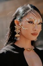 RINA SAWAYAMA at Schiaparelli Haute Couture Fall/Winter Show at Paris Fashion Week 07/04/2022