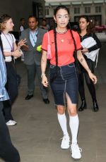 RINA SAWAYAMA Leaves BBC Radio 1 Studio in London 07/27/2022