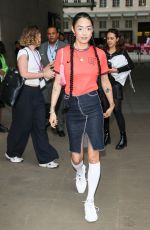 RINA SAWAYAMA Leaves BBC Radio 1 Studio in London 07/27/2022