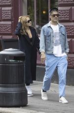 RITA ORA and  Taika Waititi Out in London 07/04/2022