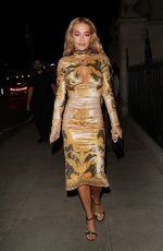 RITA ORA Arrives at Her and Vas J Morgans Pride Party in London 07/010/2022