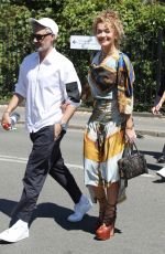 RITA ORA Arrives at Men