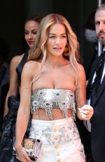 RITA ORA Arrives at Schiaparelli Fashion Show in Paris 07/04/2022