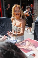 RITA ORA at Schiaparelli Haute Couture Fall/Winter 2022 2023 Show at Paris Fashion Week 07/04/2022