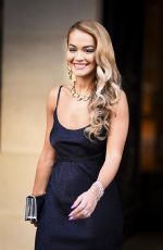 RITA ORA Leaves Schiaparelli Fashion Show in Paris 07/04/2022