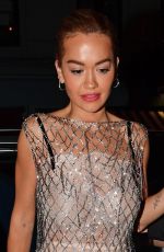 RITA ORA Out for Dinner in London 07/05/2022