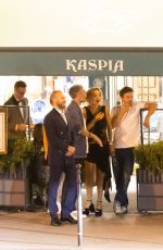 RITA ORA, Taika Waititi, Casey Affleck and Daniel Craig Night Out in Paris 07/29/2022
