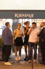RITA ORA, Taika Waititi, Casey Affleck and Daniel Craig Night Out in Paris 07/29/2022