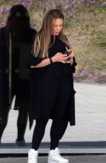 RITA SIMONS Arrives at Slough Ice Arena for Practice of Dancing On Ice 06/29/2022
