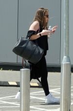 RITA SIMONS Arrives at Slough Ice Arena for Practice of Dancing On Ice 06/29/2022