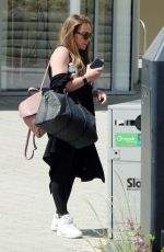 RITA SIMONS Arrives at Slough Ice Arena for Practice of Dancing On Ice 06/29/2022