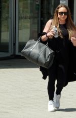 RITA SIMONS Arrives at Slough Ice Arena for Practice of Dancing On Ice 06/29/2022
