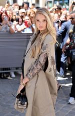 ROMEE STRIJD Arrives at Christian Dior Fall/Winter 2022/2023 Show at Paris Fashion Week 07/04/2022