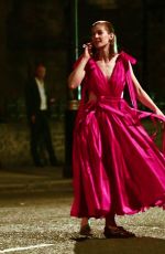 ROSAMUND PIKE Arrives at Olive Uniacke
