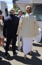 ROSIE HUNTIGNTON-WHITELEY and Jason Statham Arrives at Wimbledon Men’s Singles Final in London 07/10/2022