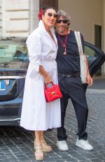 ROSSY DE PALMA and Pierpaolo Piccioli Out in Rome 06/27/2022