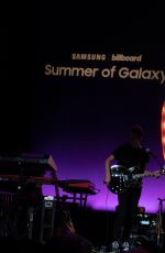 SABRINA CARPENTER at Samsung x Billboard Summer of Galaxy Concert in Los Angeles 07/16/2022