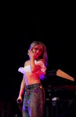 SABRINA CARPENTER at Samsung x Billboard Summer of Galaxy Concert in Los Angeles 07/16/2022