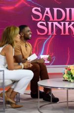 SADIE SINK at Today Show with Hoda & Jenna in New York 07/06/2022