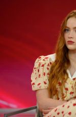 SADIE SINK at Today Show with Hoda & Jenna in New York 07/06/2022