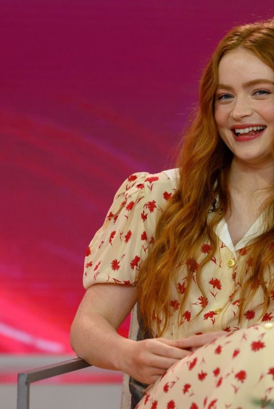 SADIE SINK at Today Show with Hoda & Jenna in New York 07/06/2022