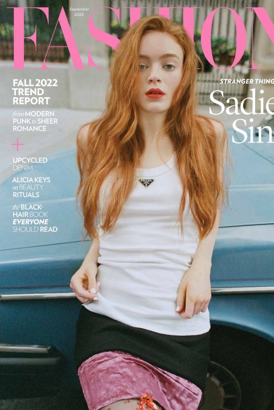 SADIE SINK in Fashion Magazine, Canada September 2022