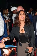 SALMA HAYEK, Francois-Henri Pinault and Tom Cruise Leaves Amazonico Restaurant in London 07/15/2022