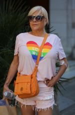 SAMANTHA FOX and LINDA OLSEN Leaves a Hospital in London 07/01/2022