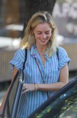 SAMARA WEAVING Out for Coffee with a Friend in West Hollywood 07/25/2022