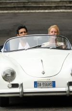 SANDRA LEE and Ben Youcef Celebrated Her 56th Birthday Cruising Along Lake Como in a 1956 Porsche Speedster 07/06/2022