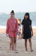 SARA SAMPAIO Out with Friends at a Beach in Bahia 07/12/2022